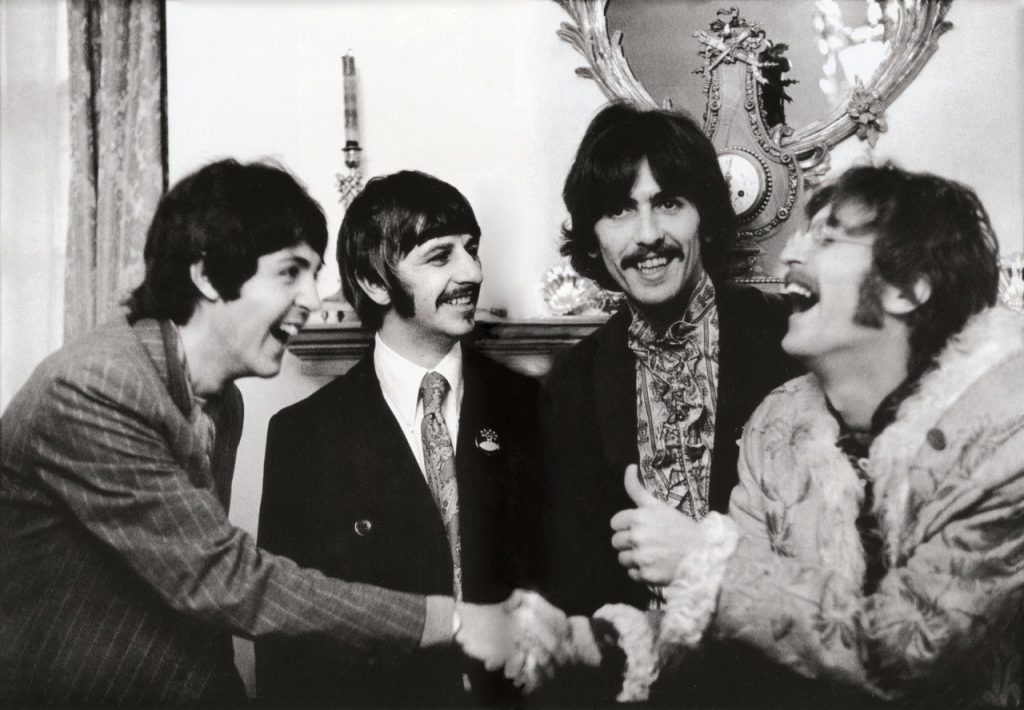 Launch Party für Sgt. Pepper’s Lonely Hearts Club Band, Haus von Brian Epstein, London 1967