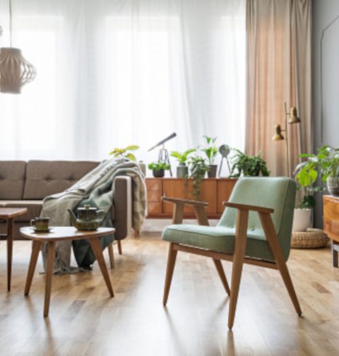 Für das grüne Gewissen: Ökologische Möbel und Wohnaccessoires aus nachhaltigen Materialien für mehr Nachhaltigkeit beim Wohnen. © Getty Images