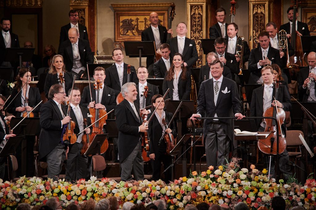 Wiener Philharmoniker mit Dirigent Christan Thielemann