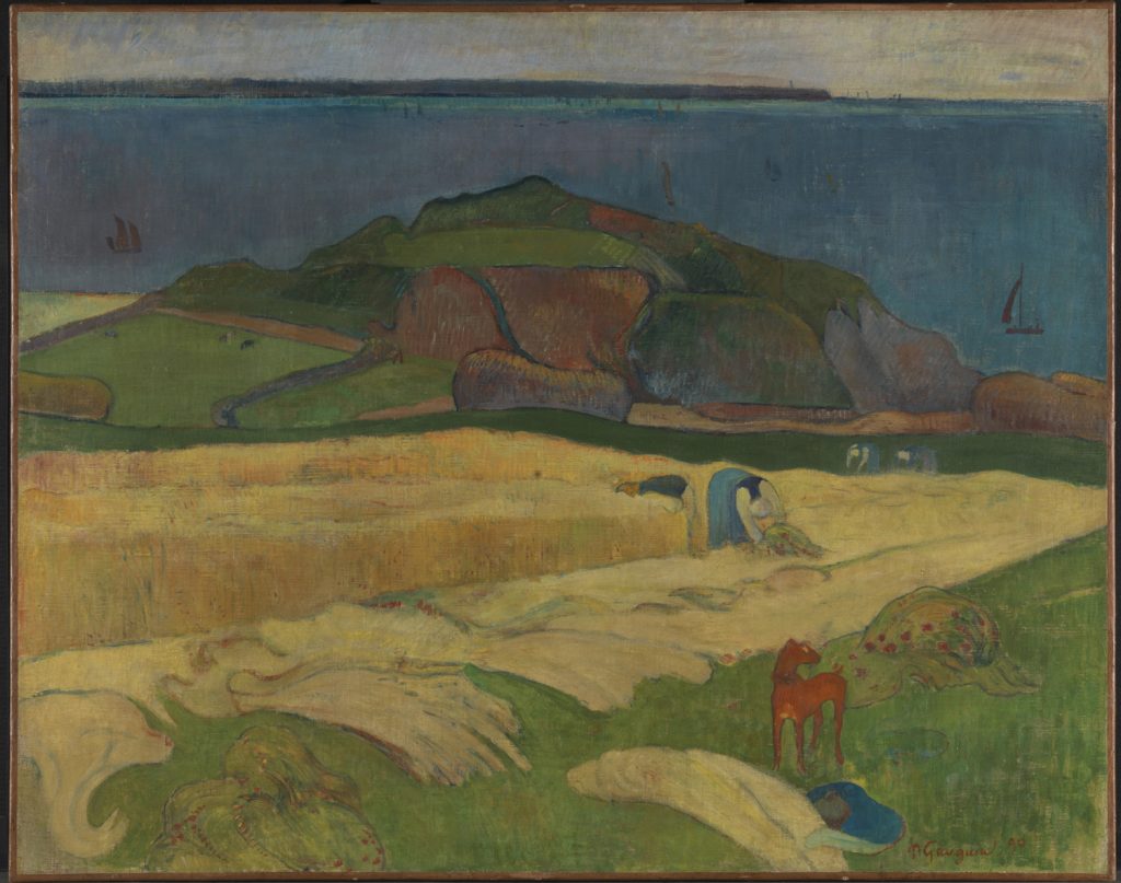 Harvest: Le Pouldu, Paul Gauguin