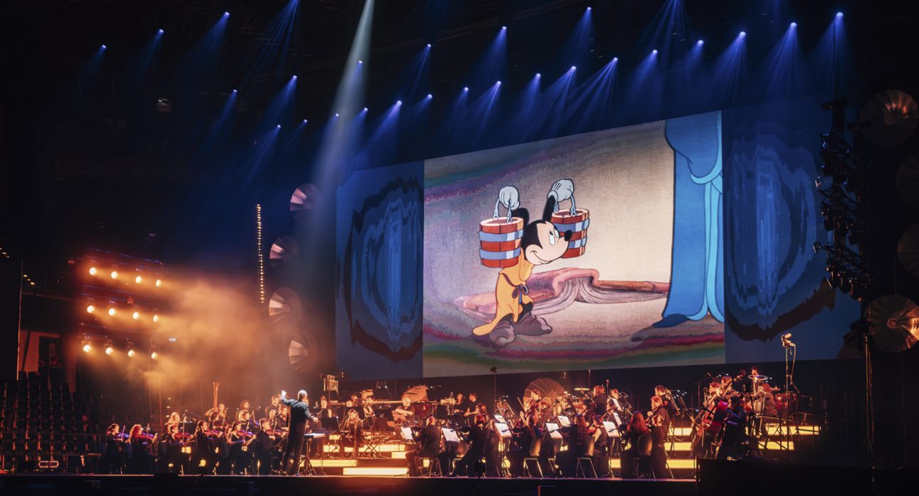 Vorstellung Disney in Concert auf einer Bühne