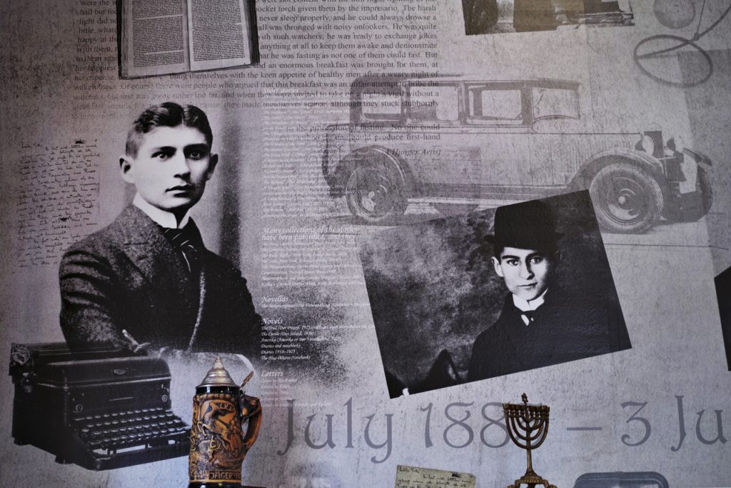 Fotos und Werke von Franz Kafka