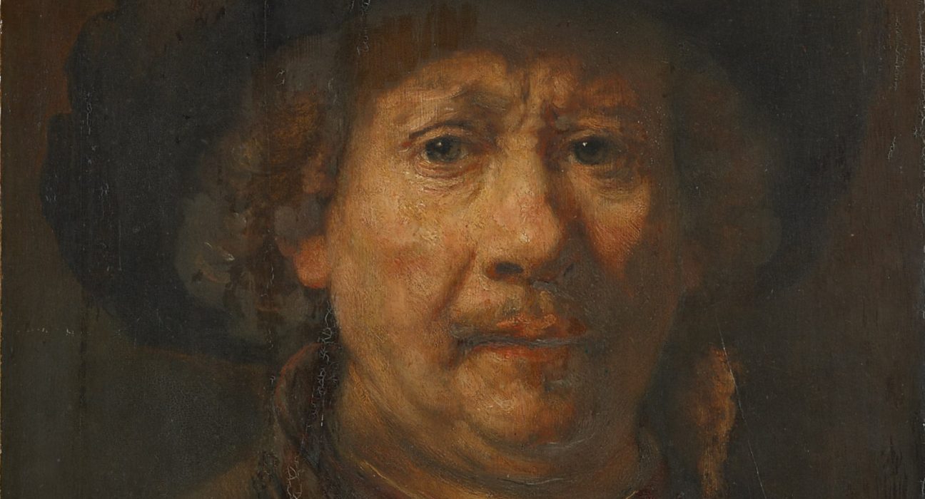Rembrandt: Kleines Selbstbildnis aus dem Jahr 1657