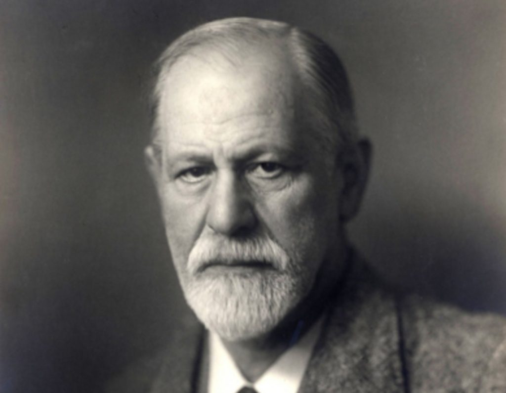 Portrait von Sigmund Freud, Foto von Max Halberstadt